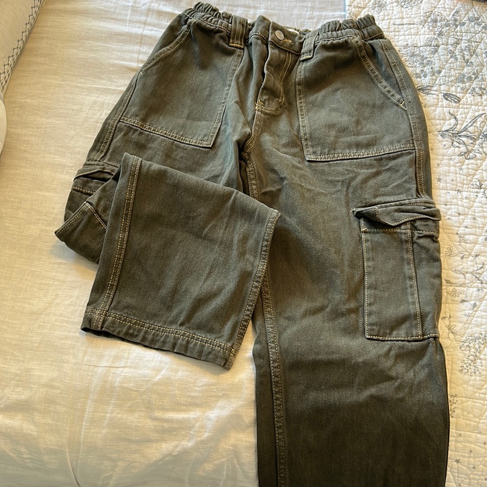 Green Cargo Pants